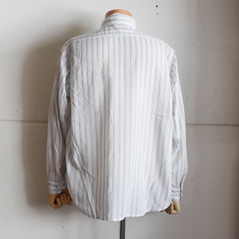 POST O'ALLS St.Louis　Dobby Stripe White