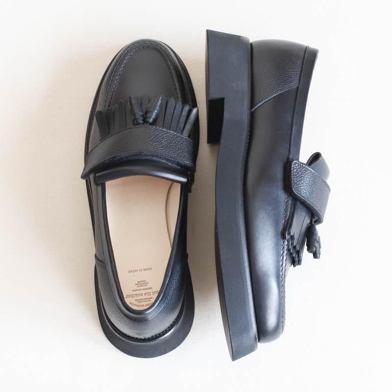 Foot the coacher Belt Loafer　　Black