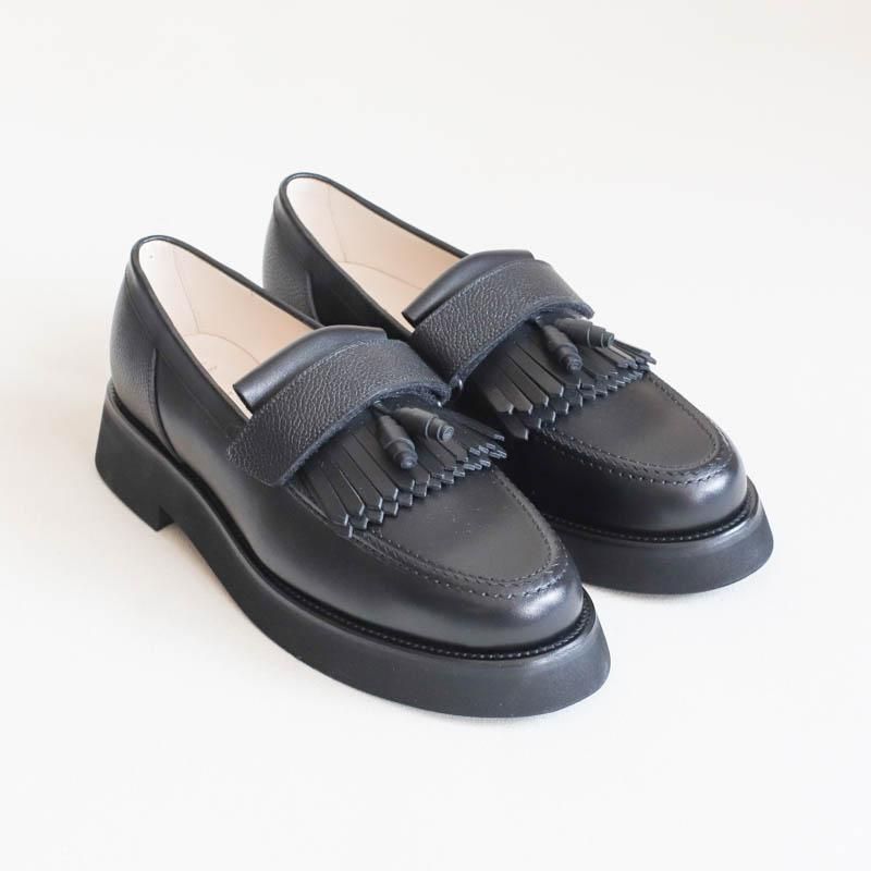 Foot the coacher Belt Loafer　　Black