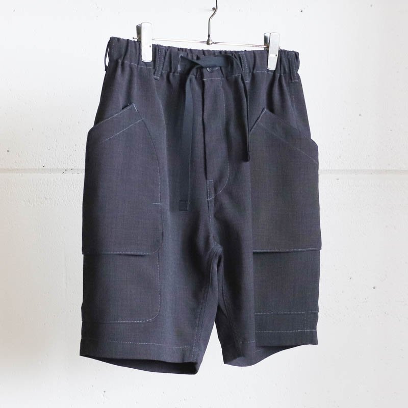 POST O'ALLS E-Z DEE’S Shorts 　Poly Heather　Dark Charcoal