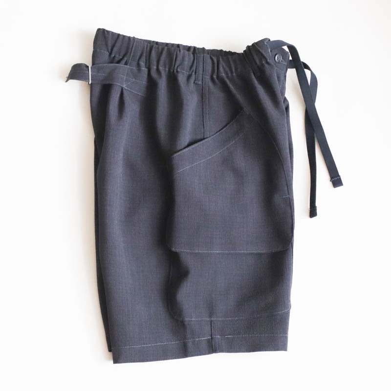 E-Z DEE’S Shorts 　Poly Heather　Dark Charcoal
