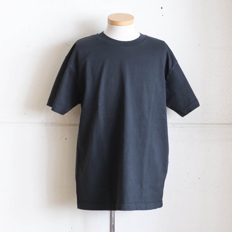 SOFT GOODS【ソフトグッズ】Heavy Weight Crew Neck Tee Vintage Black