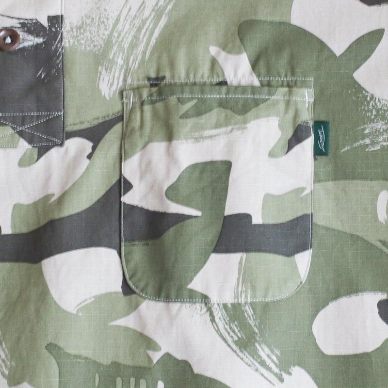 TAKE＆SONS 【 テイク＆サンズ 】 Angler Camo Pullover Shirt - UNCLE
