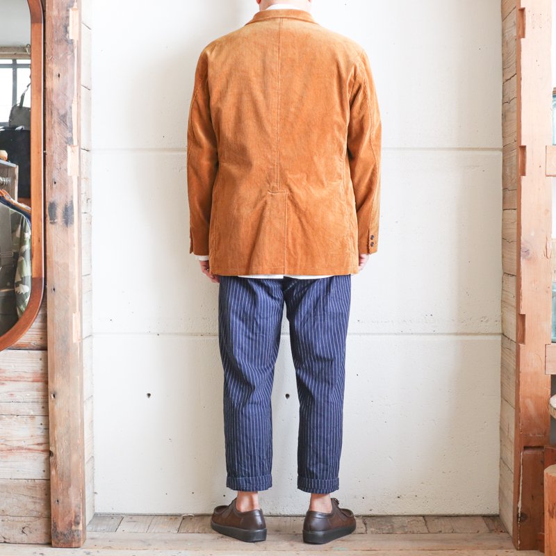 TAKE＆SONS 【 テイク＆サンズ 】Corduroy Sack Jacket　　Gold Brown - UNCLE SAM【アンクルサム】  大阪 / Online Store