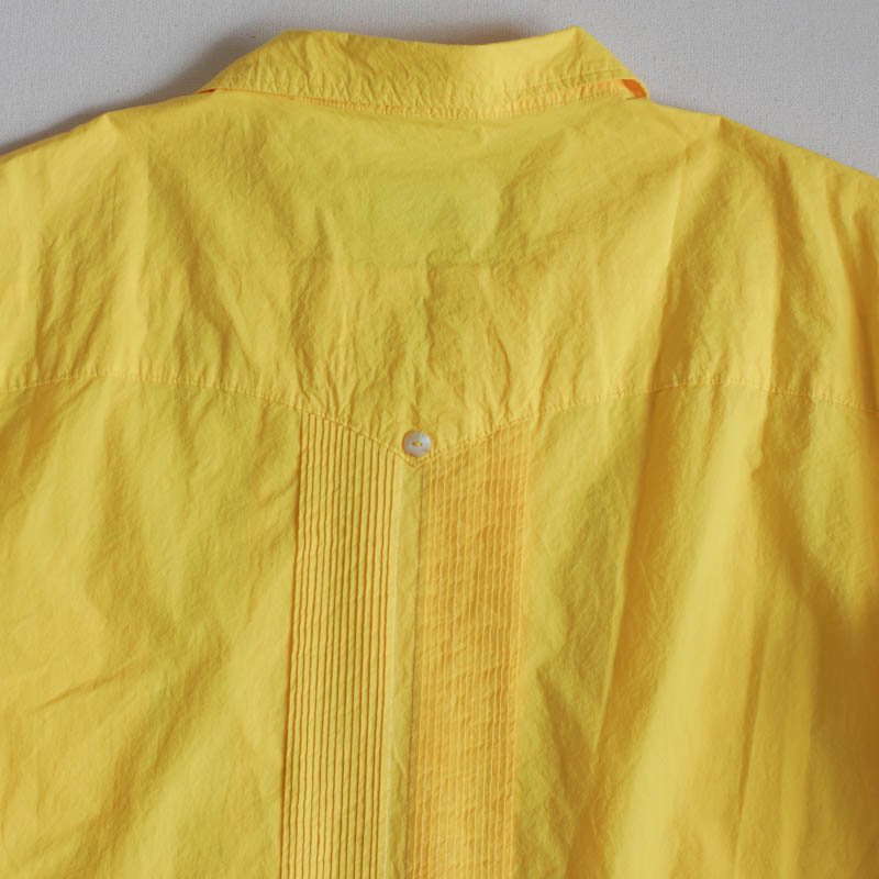 Valdes -Cuban Shirt- / Yellow
