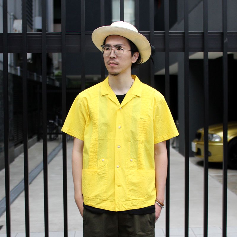 Valdes -Cuban Shirt- / Yellow