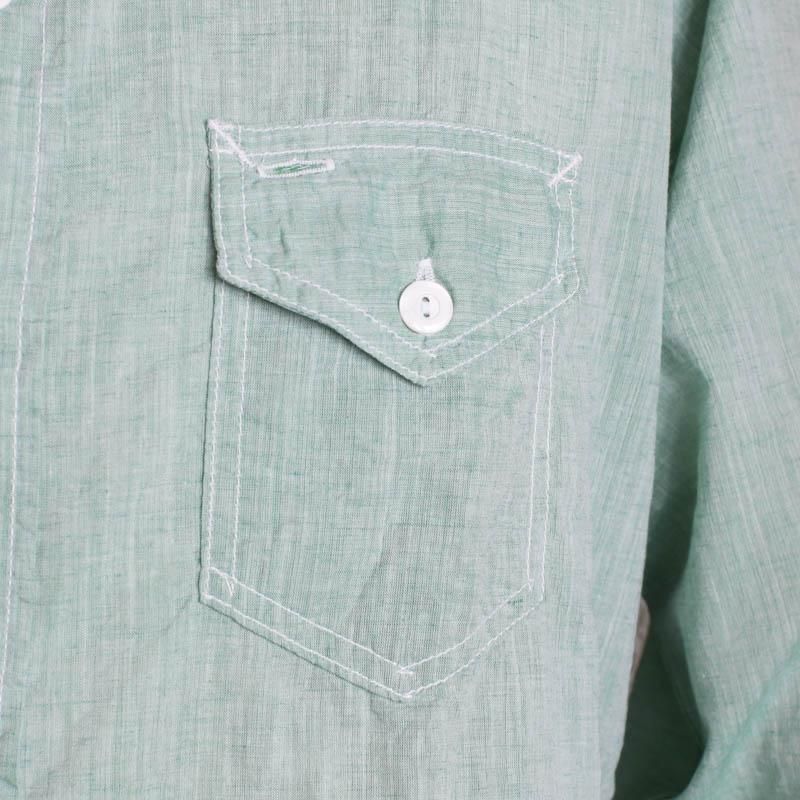 POST O'ALLS 【ポストオーバーオールズ】New Light Shirt Cotton POST O'ALLS 【ポストオーバーオールズ】New Light Shirt Cotton