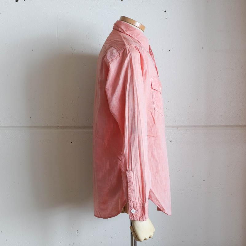 POST O'ALLS 【ポストオーバーオールズ】New Light Shirt Cotton