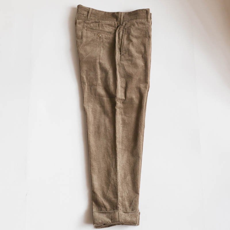 ENGINEERED GARMENTS Andover Pant - Cotton 4.5W Corduroy　Khaki