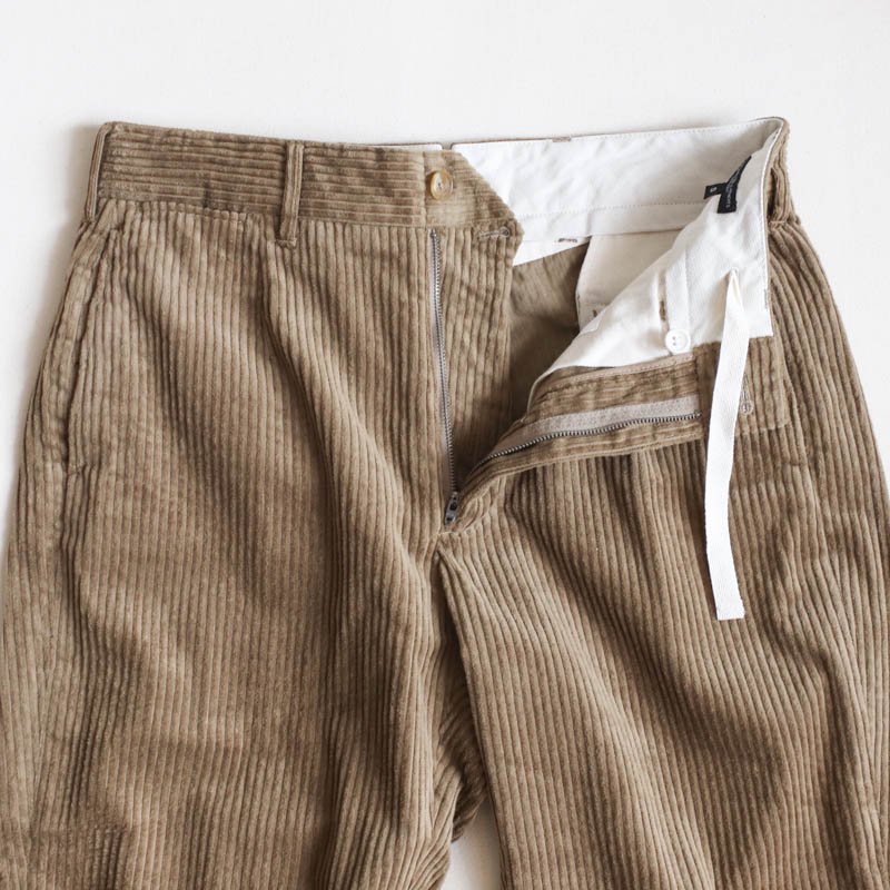 ENGINEERED GARMENTS Andover Pant - Cotton 4.5W Corduroy　Khaki