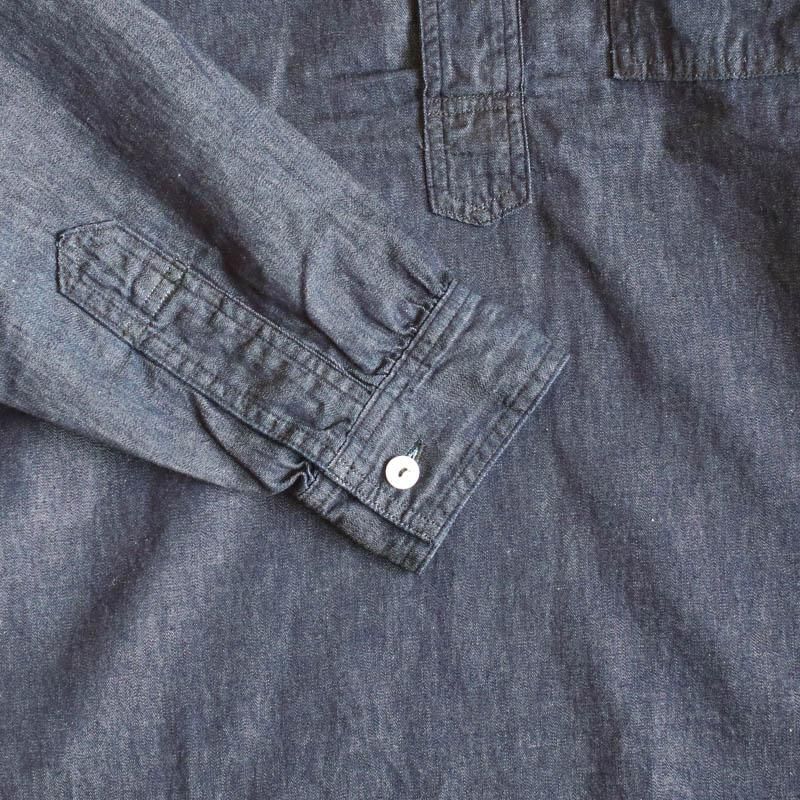 POST O'ALLS【ポストオーバーオールズ】No.1 Shirt Light Denim