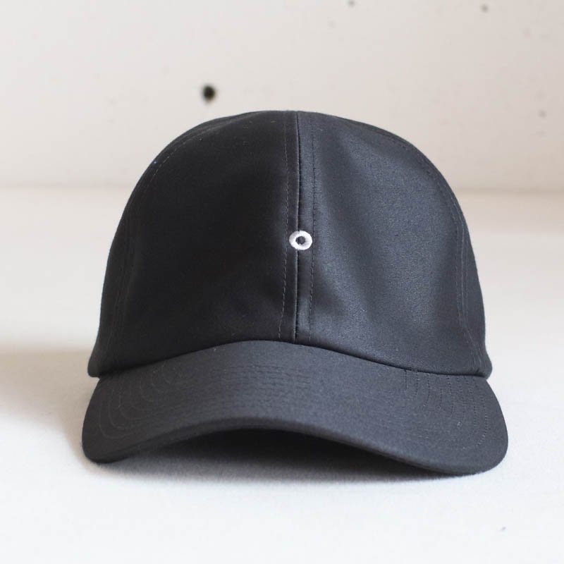 POST O'ALLS POST BALL CAP 　Vintage moleskin　Black