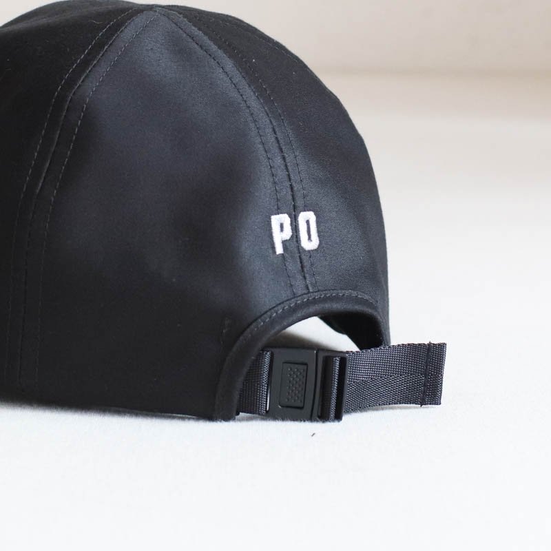 POST O'ALLS POST BALL CAP 　Vintage moleskin　Black