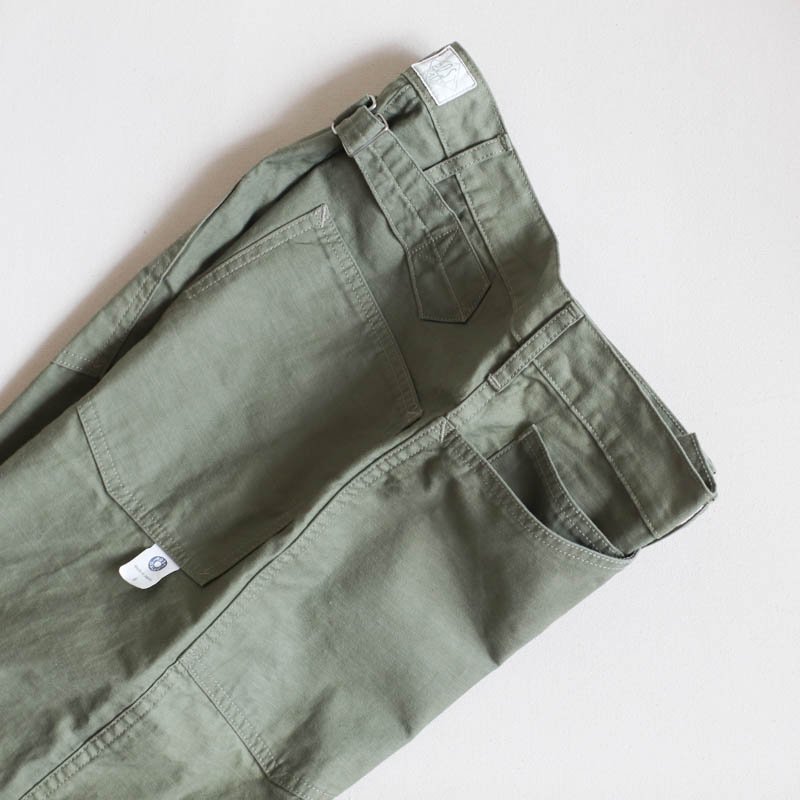 POST O'ALLS Army Pants　Vintage Sateen 　Olive