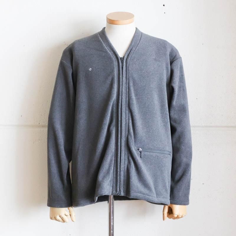 POST O'ALLS E-Z Zip Cardigan　Polar Tech 　Heather Grey