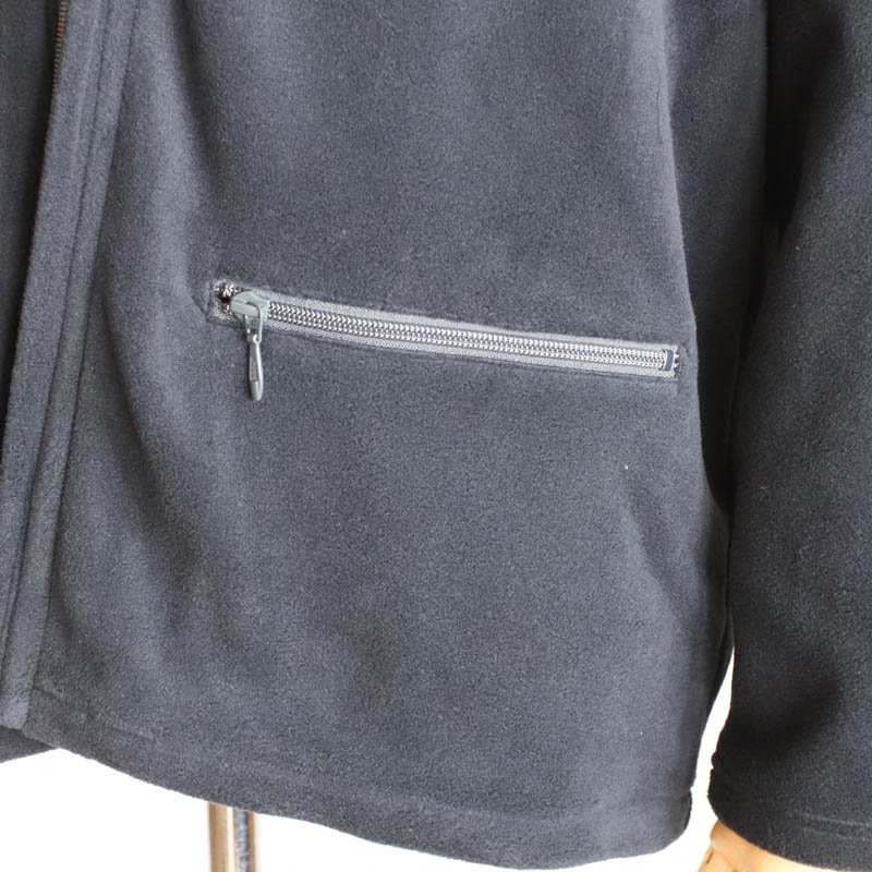 POST O'ALLS E-Z Zip Cardigan　Polar Tech 　Black