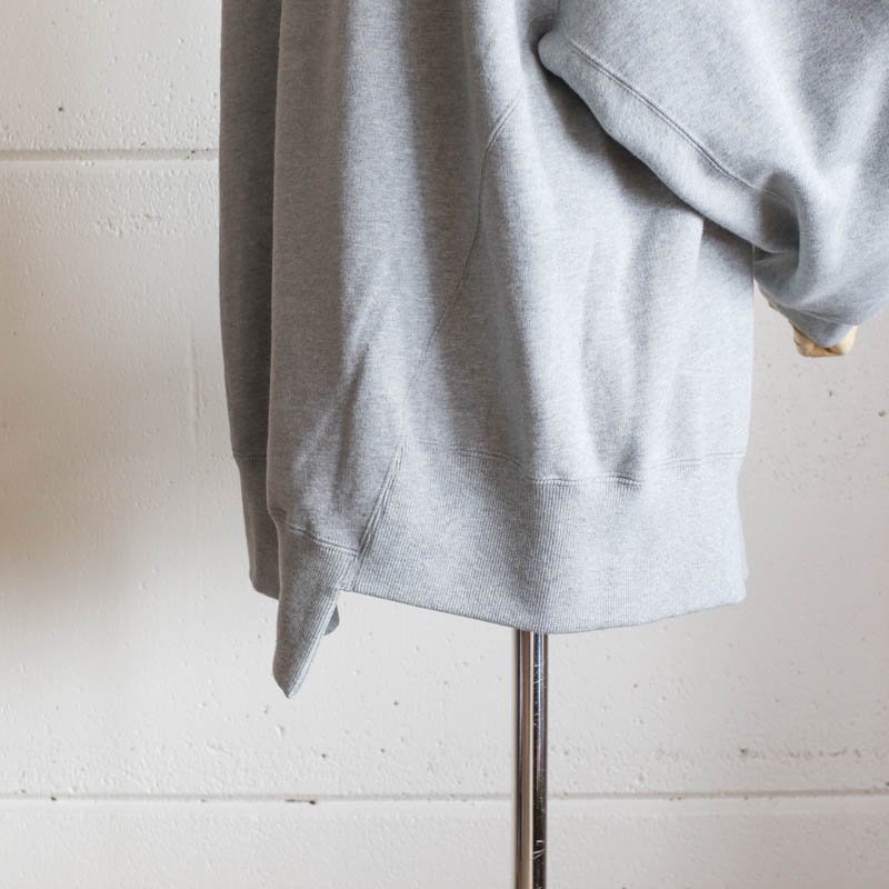 Blue Books Co.【ブルーブックス】Twisty Sweatshirts Halfzip Grey