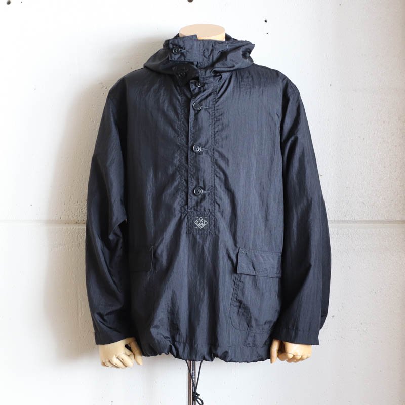 POST O'ALLS 【 ポストオーバーオールズ 】NAVY Parka Crinkle Nylon