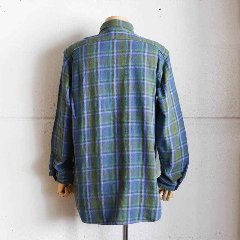 ENGINEERED GARMENTS【エンジニアードガーメンツ】Work Shirt Heavy Twill Plaid Green - 大阪 /  UNCLESAM【アンクルサム】