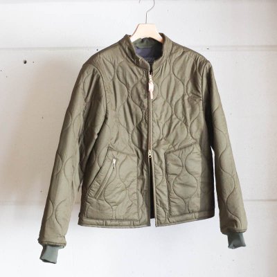 Quilted Jacket　Olive



