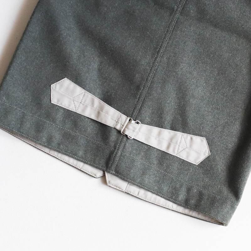 トップス Post o'alls cruzer vest POST O'ALLS 【ポストオーバーオールズ】Cruzer Vest Woolmelton