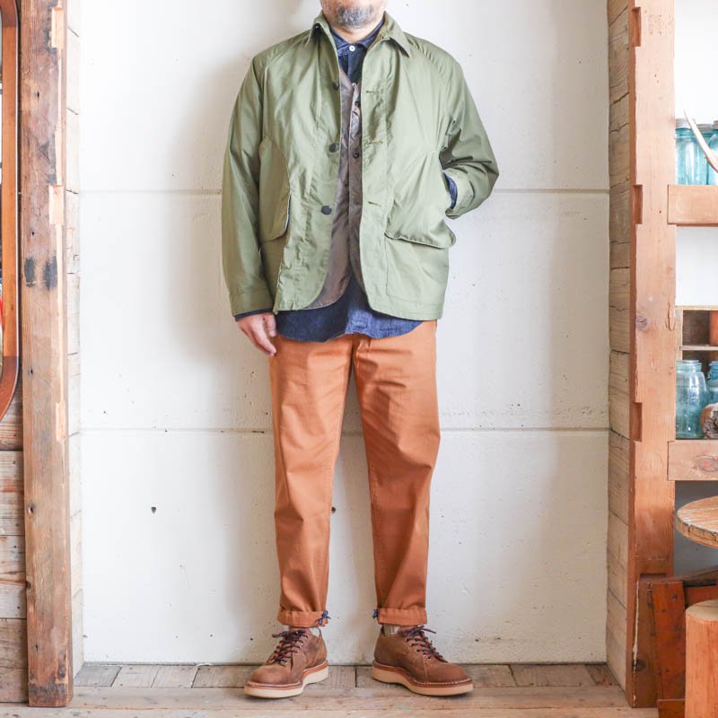 THE CORONA UTILITY【ザ コロナユーティリティ】Game Jacket Light Olive green UNCLE  SAM【アンクルサム】 大阪 アメリカ村のセレクトショップ / Online Store