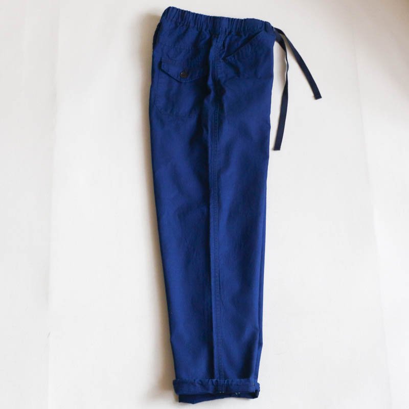 E-Z Travail Pants　Cotton/Linen  Seeting 　Indigo
