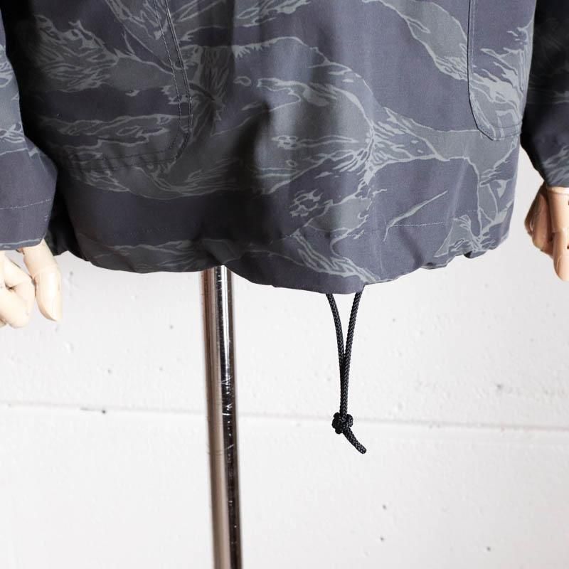 POST O'ALLS 【 ポストオーバーオールズ 】NAVY Parka Night Tiger