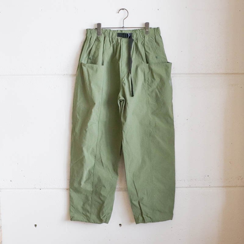 South2 West8 【サウスツーウエストエイト】Belted C.S. Pant　Nylon Oxford　Lt.Olive - 大阪 /  UNCLESAM【アンクルサム】