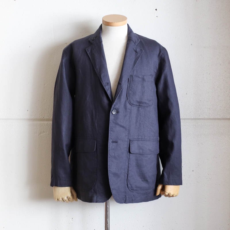 ENGINEERED GARMENTS Loiter Jacket　Navy Linen Twill