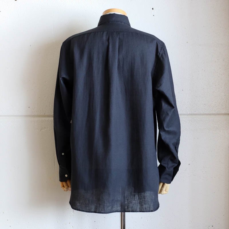 INDIVIDUALIZED SHIRTS 【インディビジュアライズドシャツ】Black Linen B.D Classic Fit - UNCLE  SAM【アンクルサム】 大阪 アメリカ村のセレクトショップ / Online Store