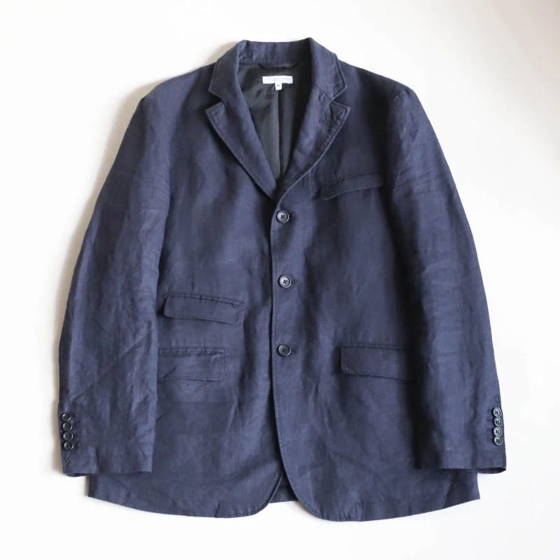 ENGINEERED GARMENTS ANDOVER JACKET　　Navy Linen Twill