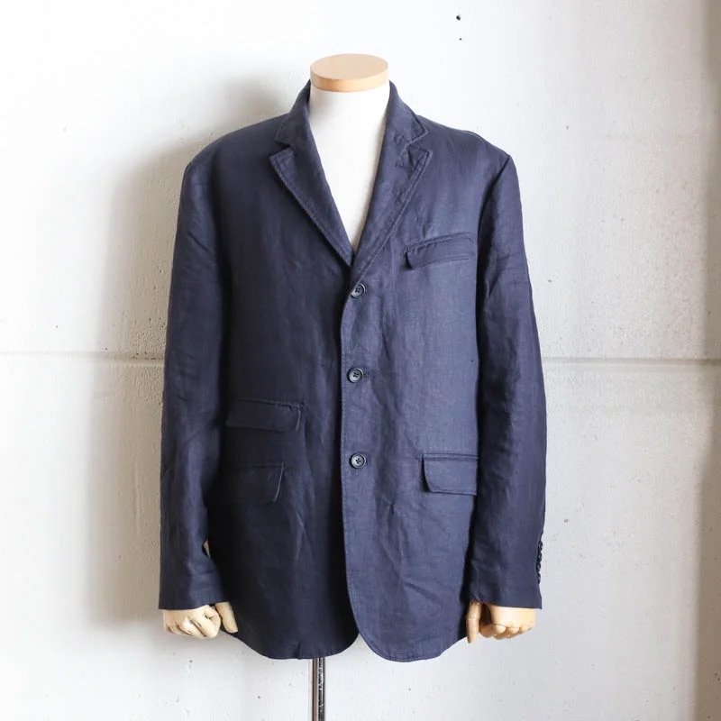 ENGINEERED GARMENTS ANDOVER JACKET　　Navy Linen Twill