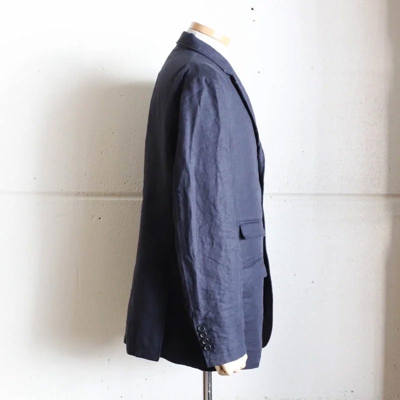 ENGINEERED GARMENTS ANDOVER JACKET　　Navy Linen Twill