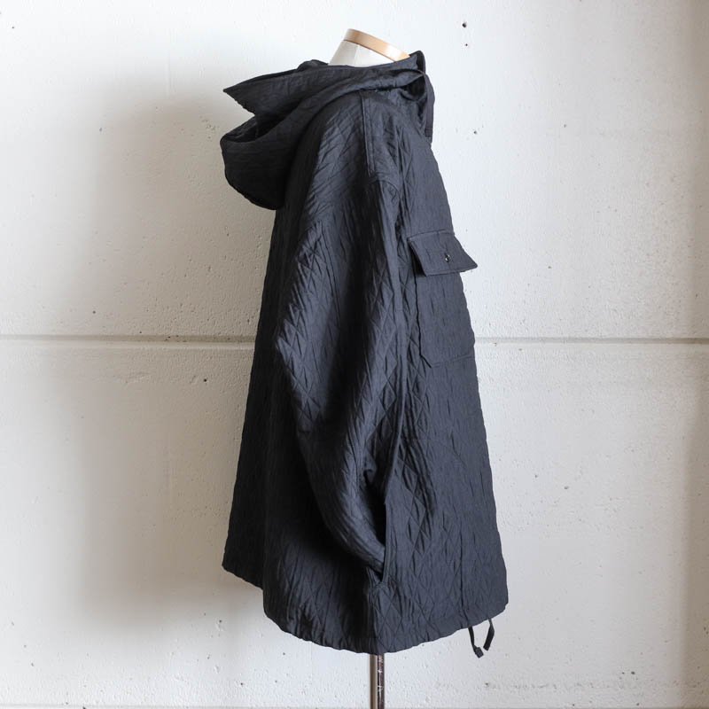 ENGINEERED GARMENTS Cagoule Shirt - Polyester Geo Quilt Black