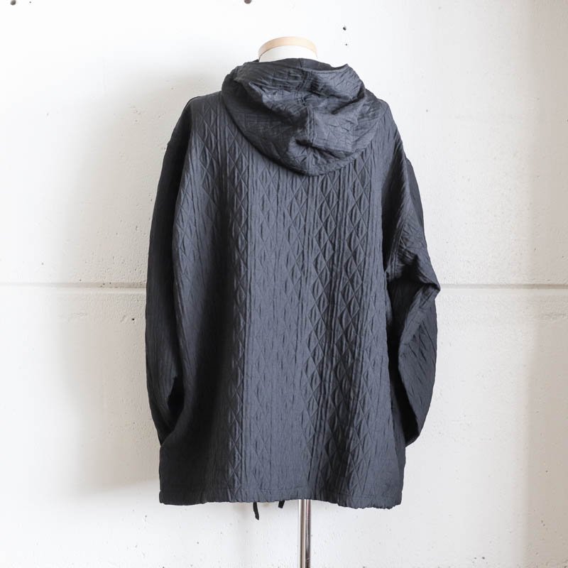 Cagoule Shirt - Polyester Geo Quilt Black