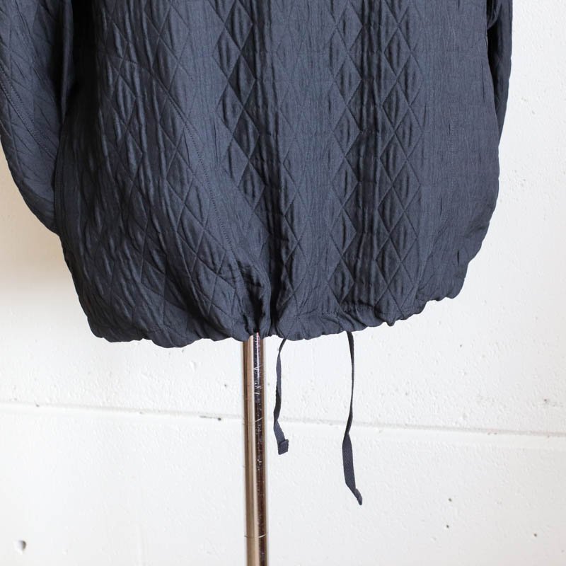 Cagoule Shirt - Polyester Geo Quilt Black