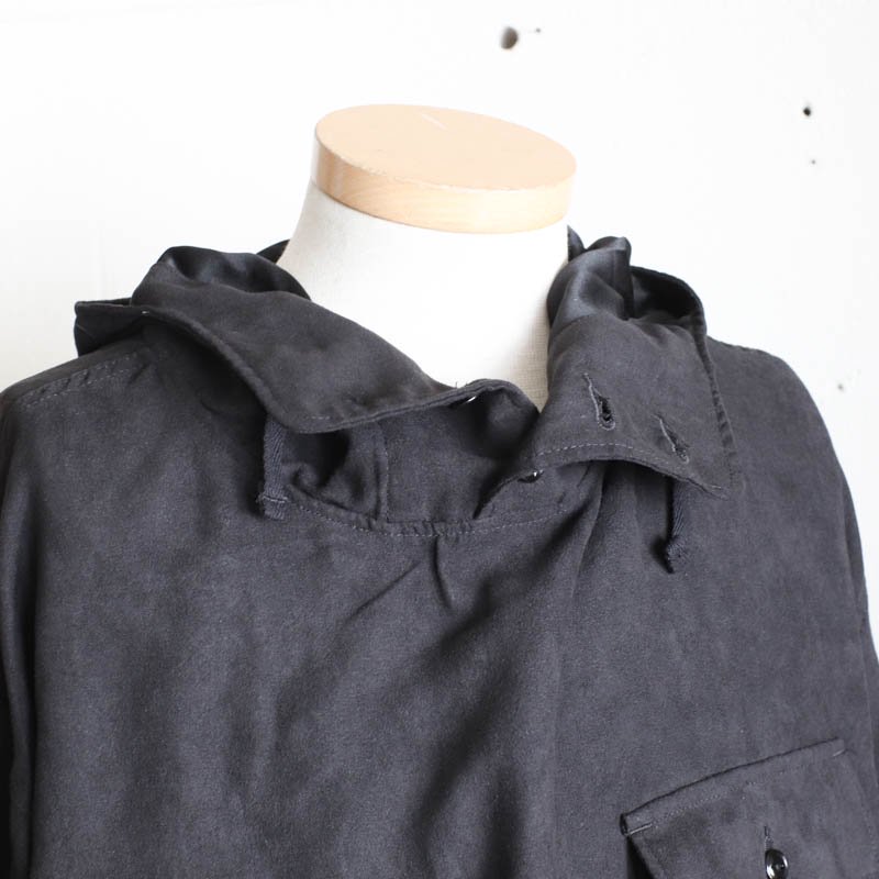 Cagoule Shirt - Lt.Weight Fake SuedeBlack