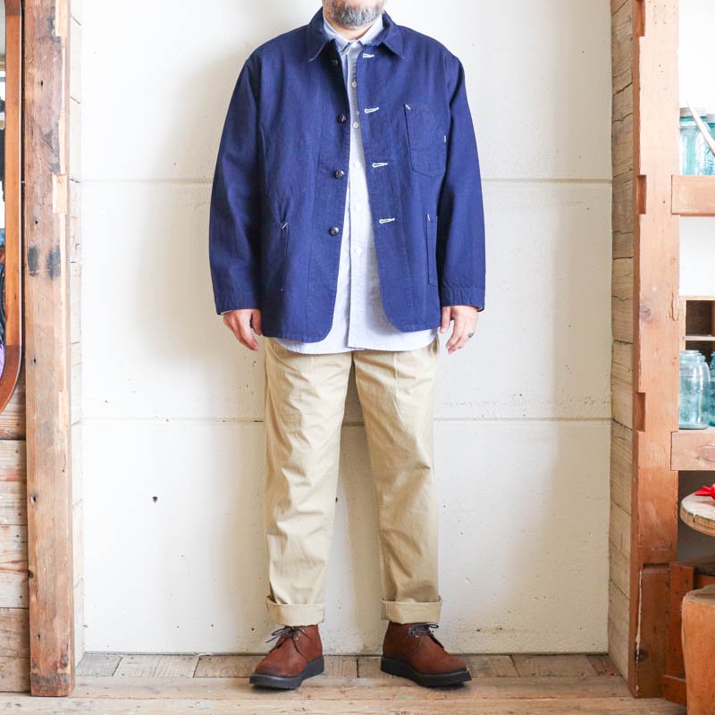 No.1 JacketFlat Twill  Indigo