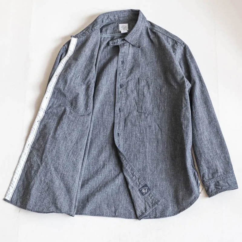 1102 Shirt Grey CovertSalt & PepperUncleSam Special
