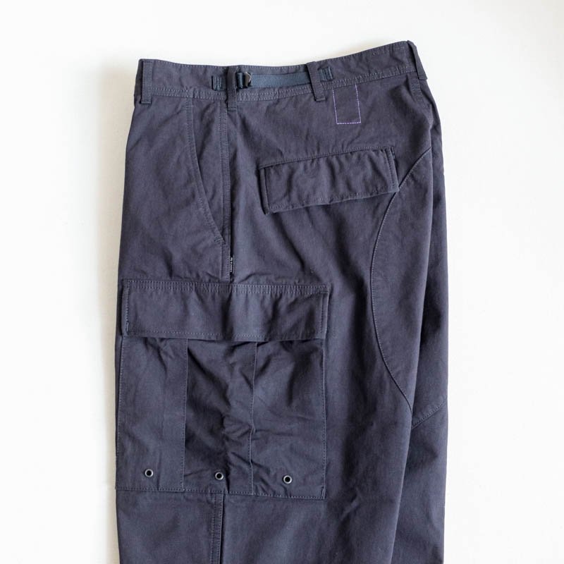 357 B.D.U SLACKS Black Ripstop Poplin