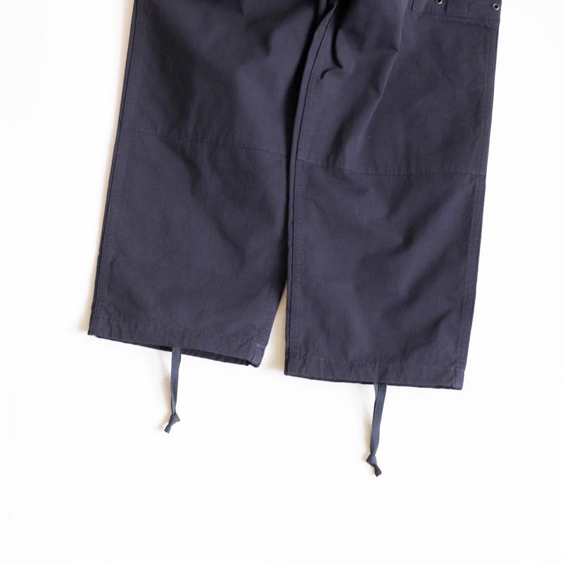 357 B.D.U SLACKS Black Ripstop Poplin