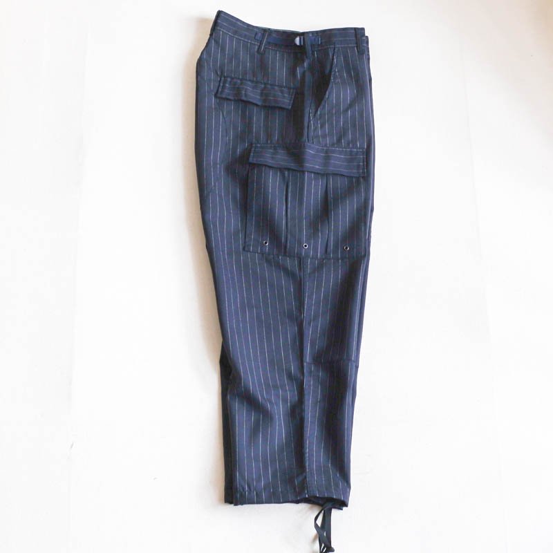 357 B.D.U SLACKS Pin Stripe/Navy