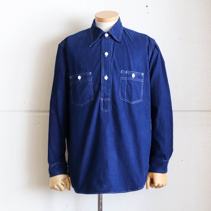 No.2 Shirt  Cotton Cords Indigo
