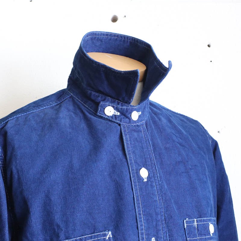 No.2 Shirt  Cotton Cords Indigo
