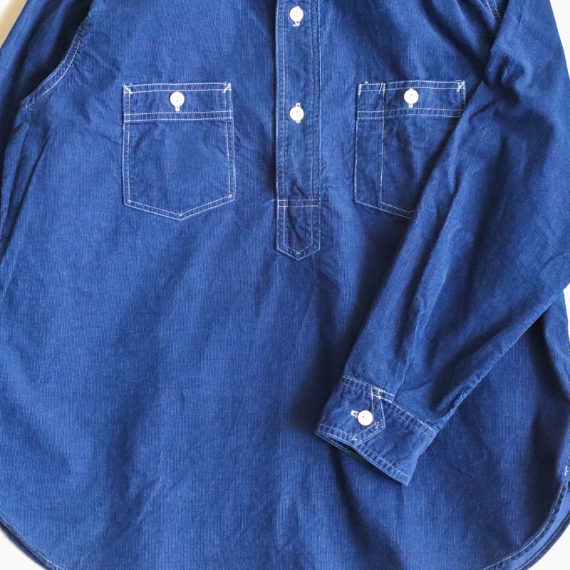 No.2 Shirt  Cotton Cords Indigo
