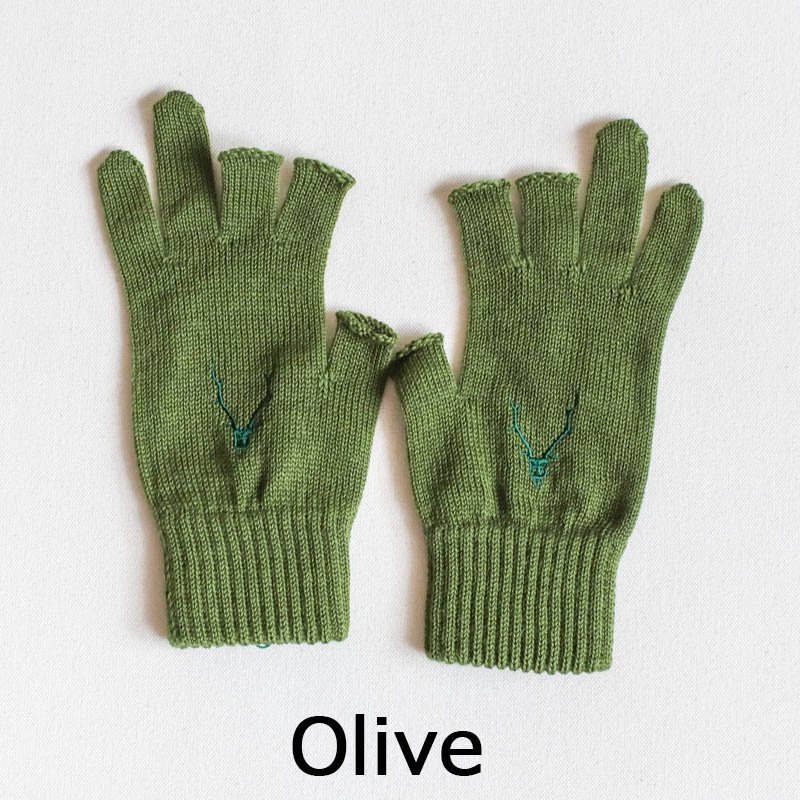 Glove W/A Knit