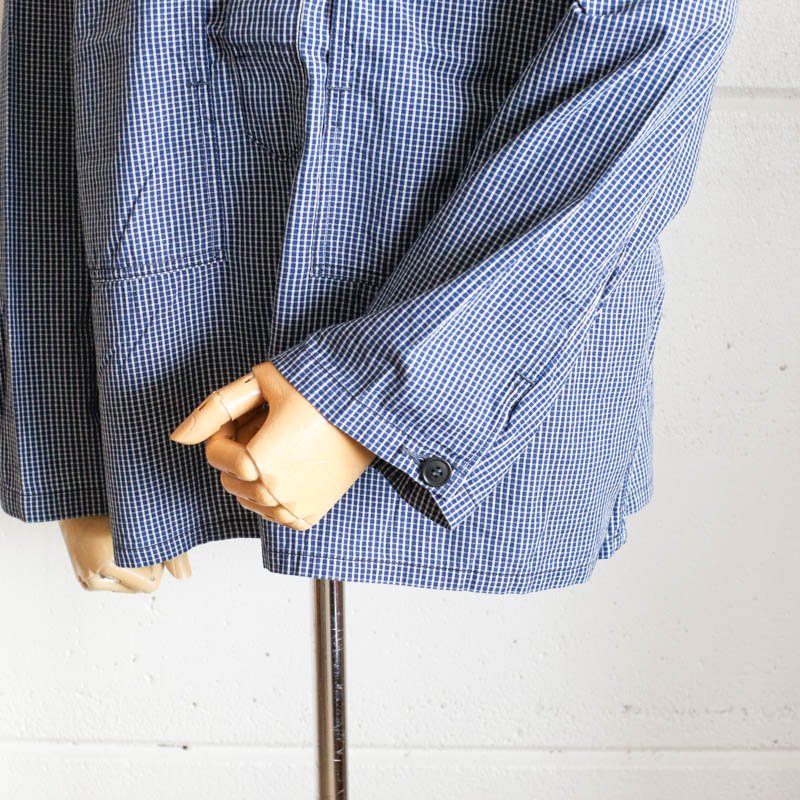 ARMY SHIRTIndigo check Indigo