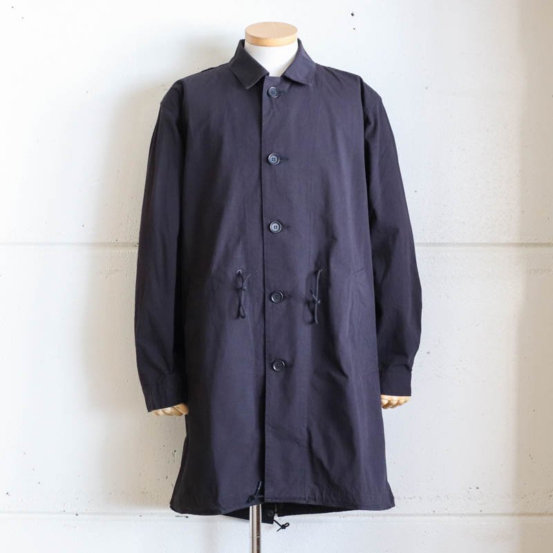 C-FIELD COATBlack Ripstop Poplin