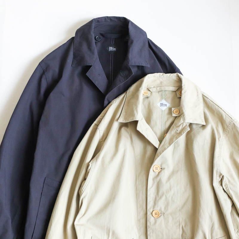 THE CORONA UTILITY C-FIELD COAT　Black Ripstop Poplin